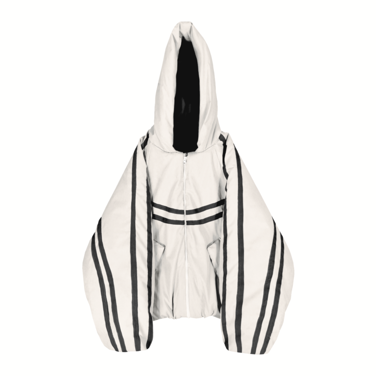 ✚ bomber white b "PSYCHO"